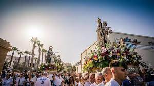 Fiestas Virgen del Carmen y Santa Ana en  Puerto de Roquetas de Mar 2024