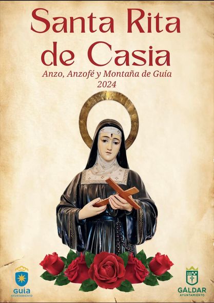 Fiestas de Santa Rita de Casia 2024 en Anzo, Anzofé y Montaña de Guía