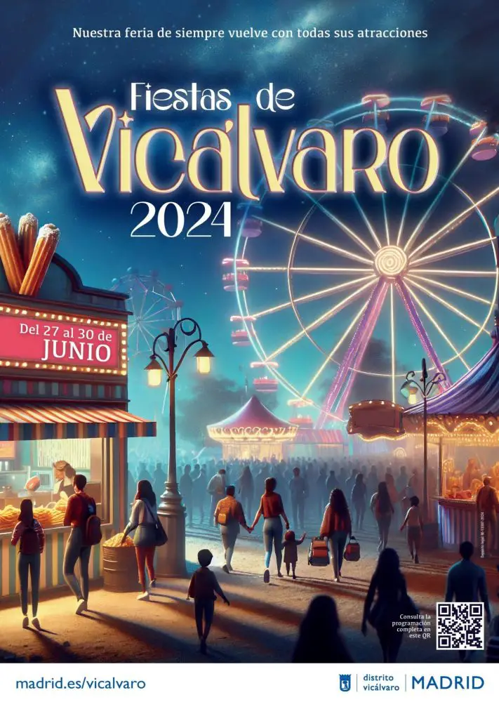 Programación Musical de las Fiestas de Vicálvaro 2024
