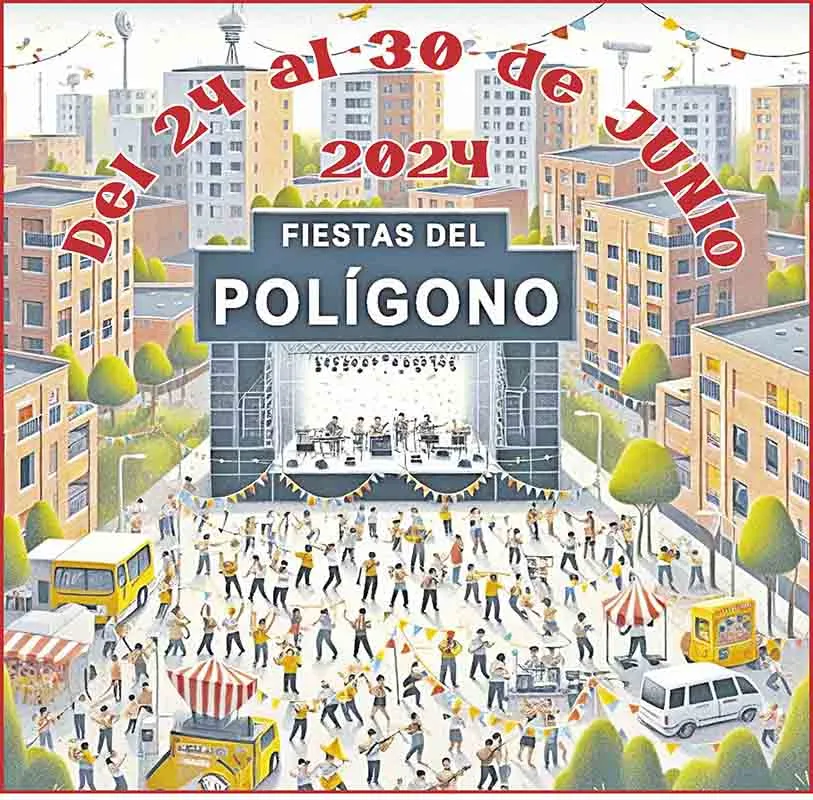 Programación de Actividades y Eventos de las Fiestas del Polígono de Toledo 2024