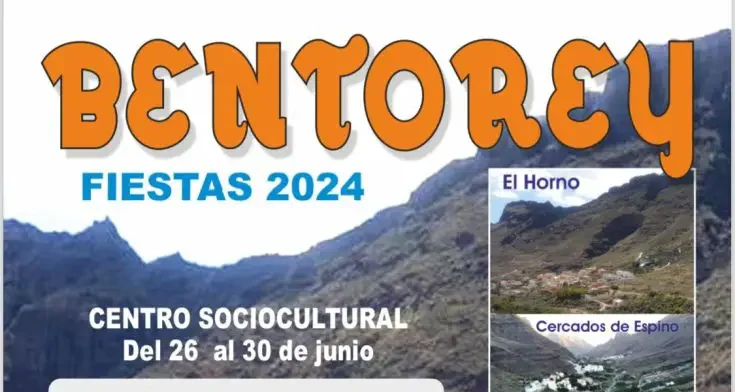 Las Fiestas de Bentorey 2024 se celebrarán del 26 al 30 de junio en El Horno, en el Barranco de Arguineguín