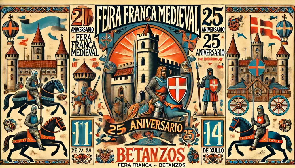 XXV Feira Franca Medieval de Betanzos (A Coruña)