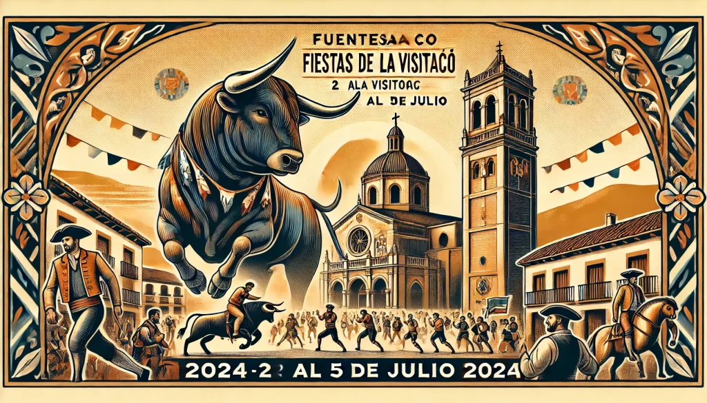 Fuentesaúco se viste de gala para celebrar sus tradicionales Fiestas de la Visitación. Desde el lunes 24 de junio hasta el lunes 8 de julio