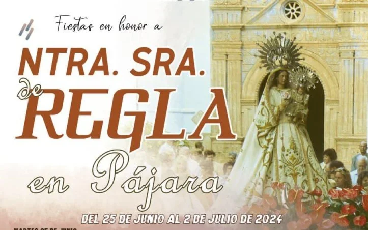 Programa de las Fiestas Patronales de la Virgen de Regla en Pájara 2024