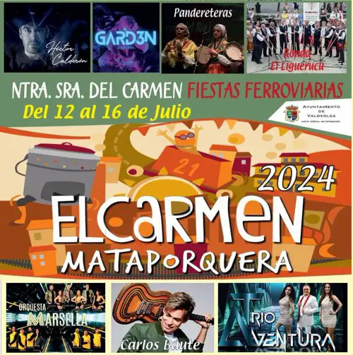 Fiesta del Carmen en Mataporquera 2024. Del 12 al 16 de julio, la localidad se llenará de actividades variadas