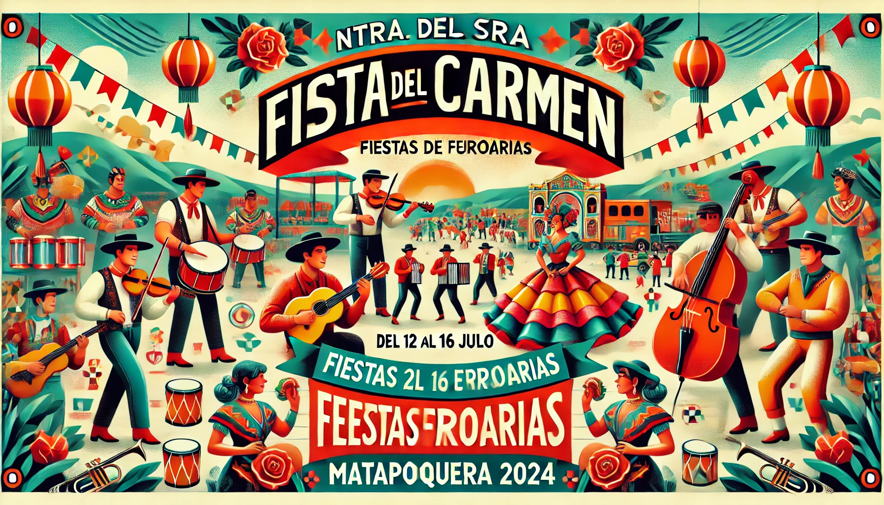 Programa de Fiesta del Carmen en Mataporquera 2024