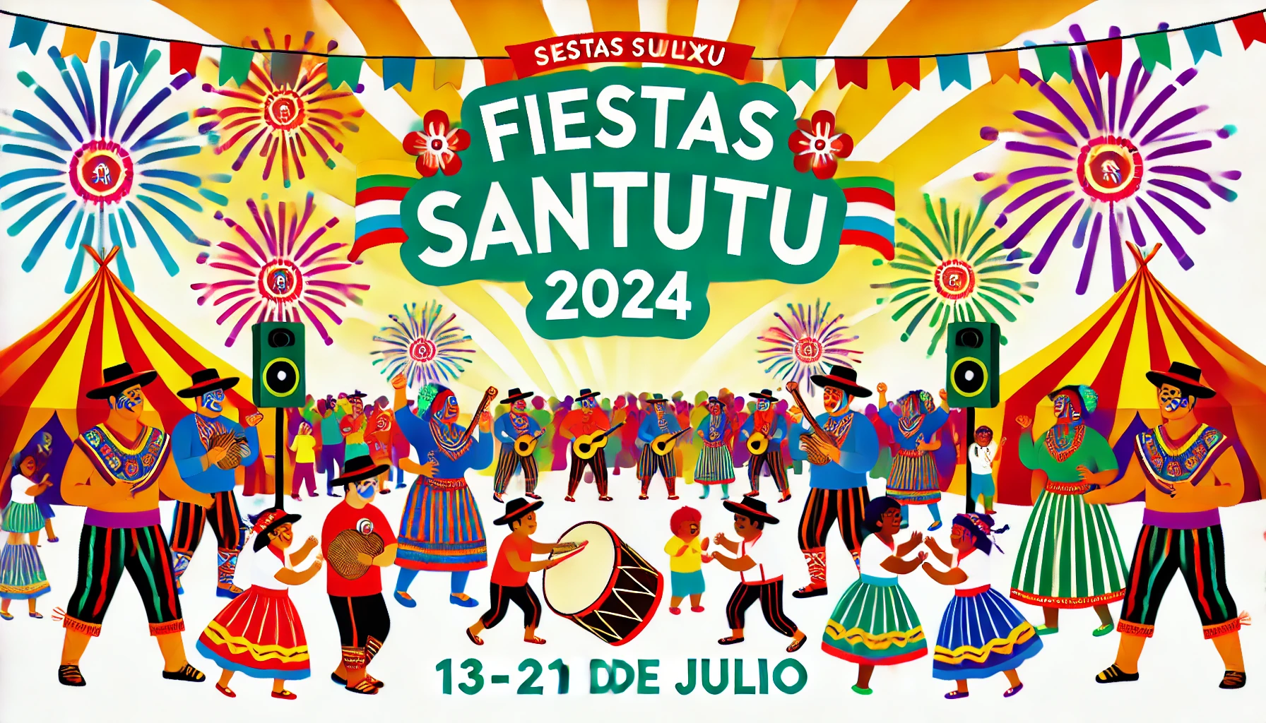 Las Fiestas de Santutxu de 2024, celebradas del 13 al 21 de julio