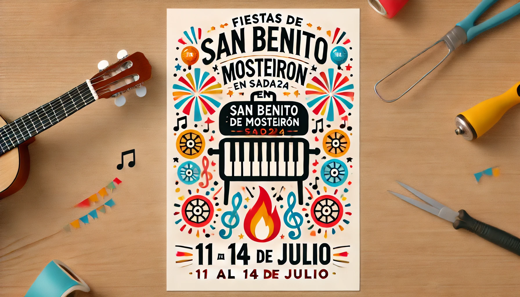 La parroquia de Mosteirón, situada en el municipio de Sada, se prepara para celebrar sus tradicionales Fiestas de San Benito del 11 al 14 de julio de 2024