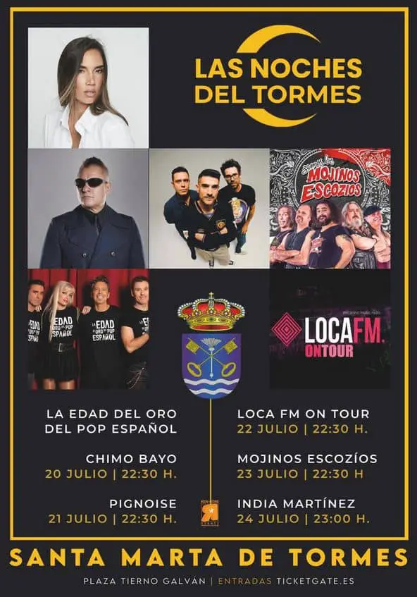 Las Fiestas en Santa Marta de Tormes 2024 prometen ser un evento destacado en el calendario festivo de la provincia