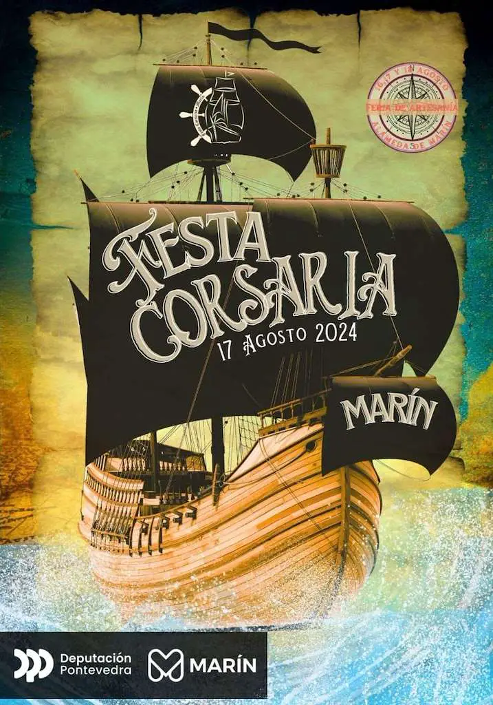 Programación de Eventos y Actividades de la Fiesta Corsaria en Marín: Un Viaje al Pasado