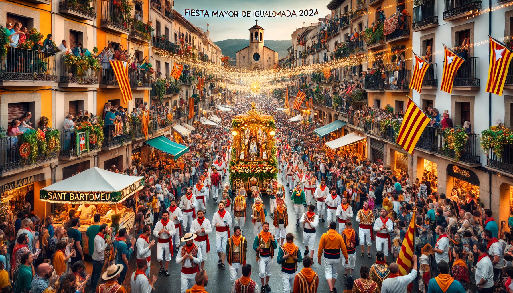 Programa de Eventos y Actividades de la Fiesta Mayor Igualada: Celebración y Tradición en la Diada de Sant Bartomeu