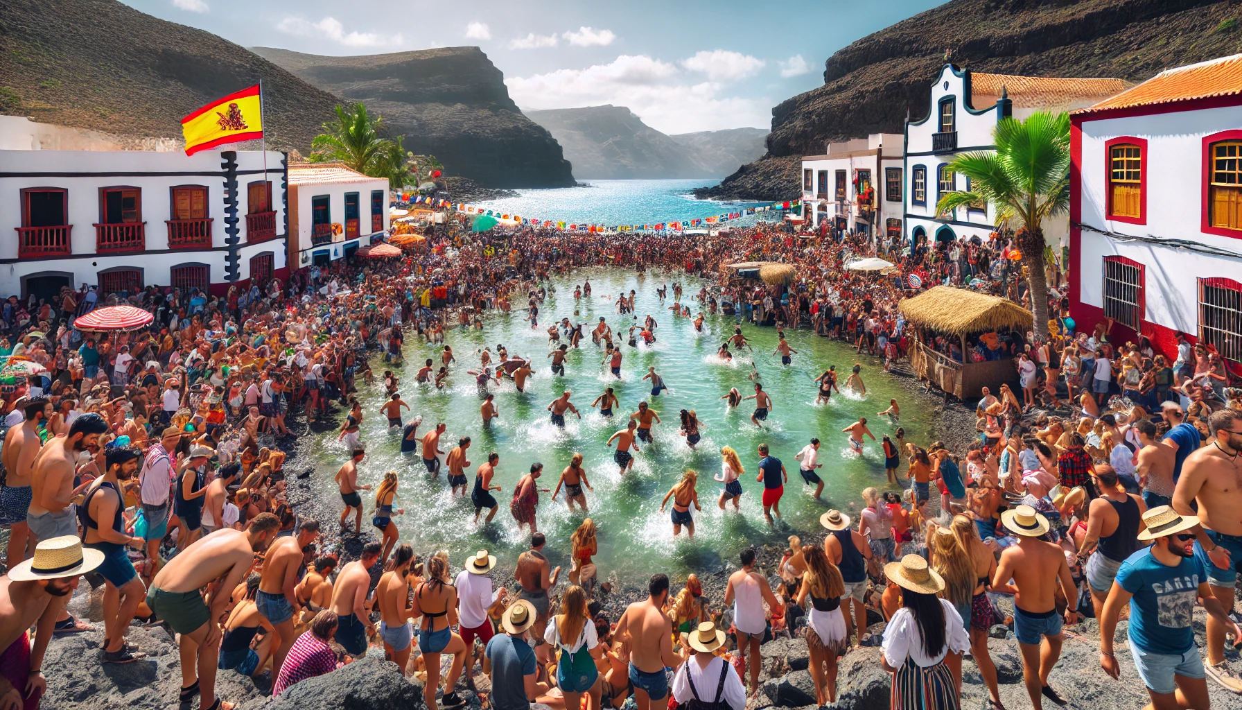 La Fiesta del Charco es uno de los eventos más emblemáticos y esperados de la Aldea de San Nicolás, en Gran Canaria.