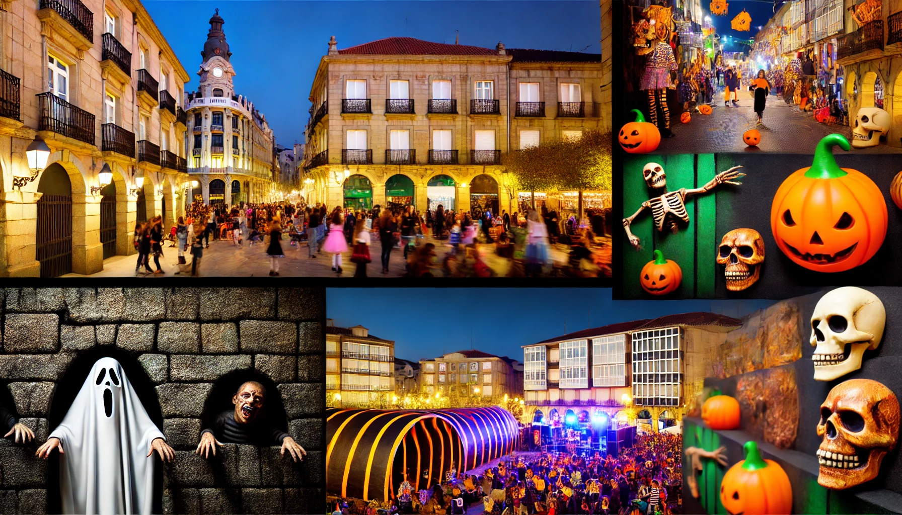 El 31 de octubre, Ourense se convierte en el epicentro del terror y la diversión con una programación de Halloween que promete ofrecer experiencias únicas para todas las edades