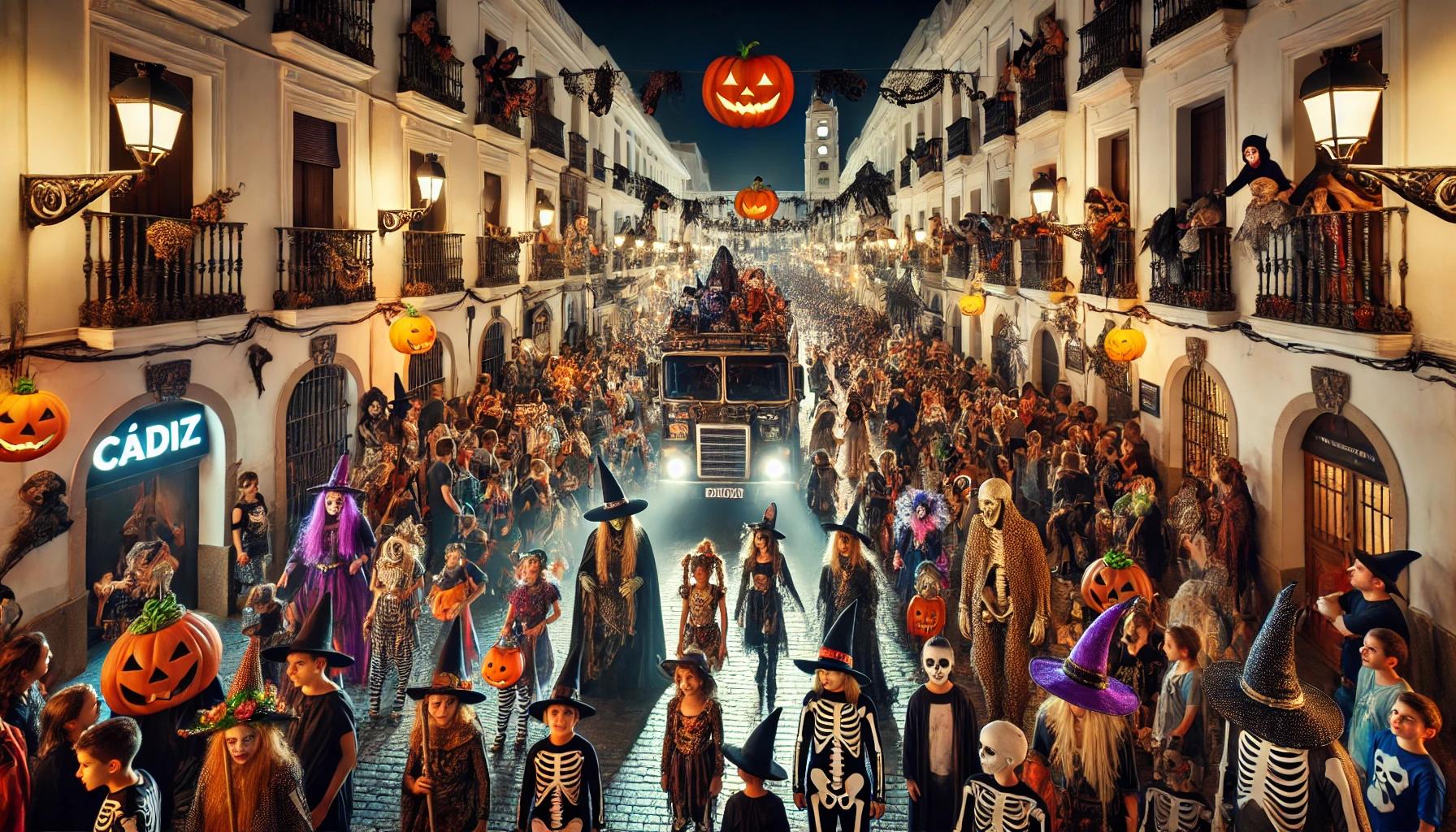 Este Halloween, Cádiz se prepara para ofrecer una programación espeluznante y diversa, llena de actividades para toda la familia